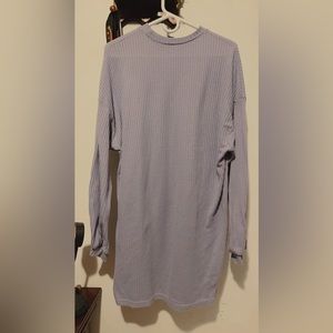 purple sweater dress